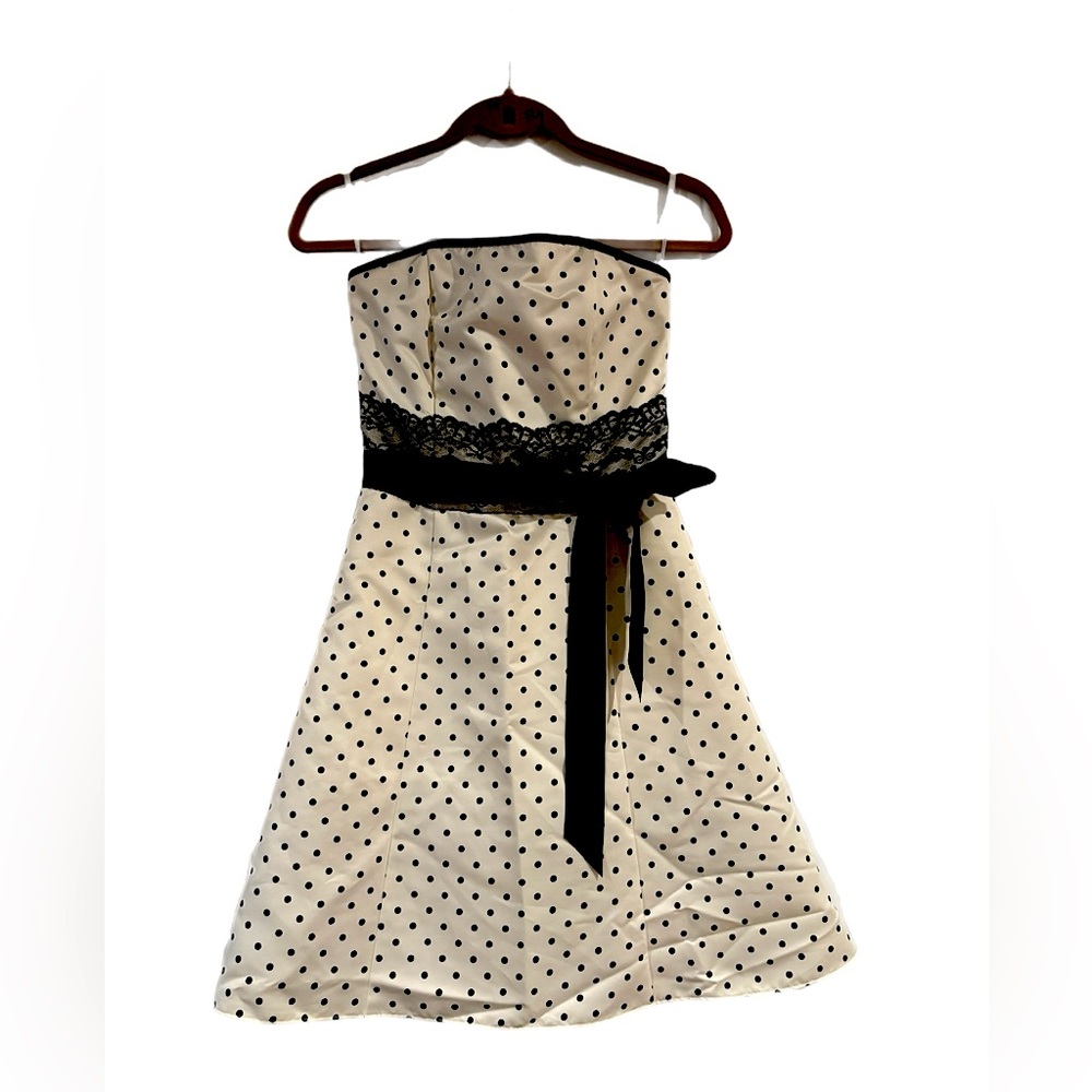 Gunne Sax Vintage Jessica McClintock polka dot dress